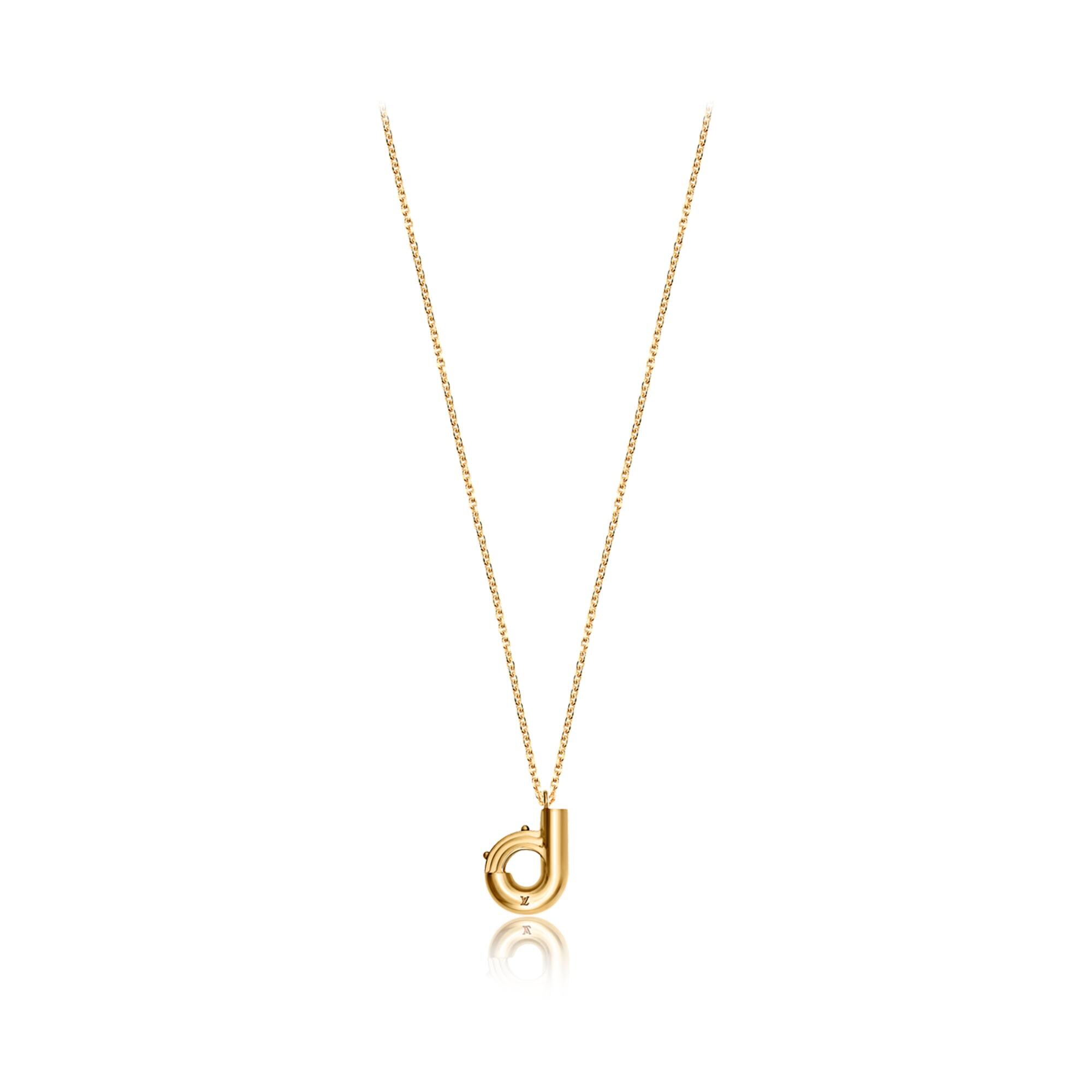 Necklace with clearance the letter d